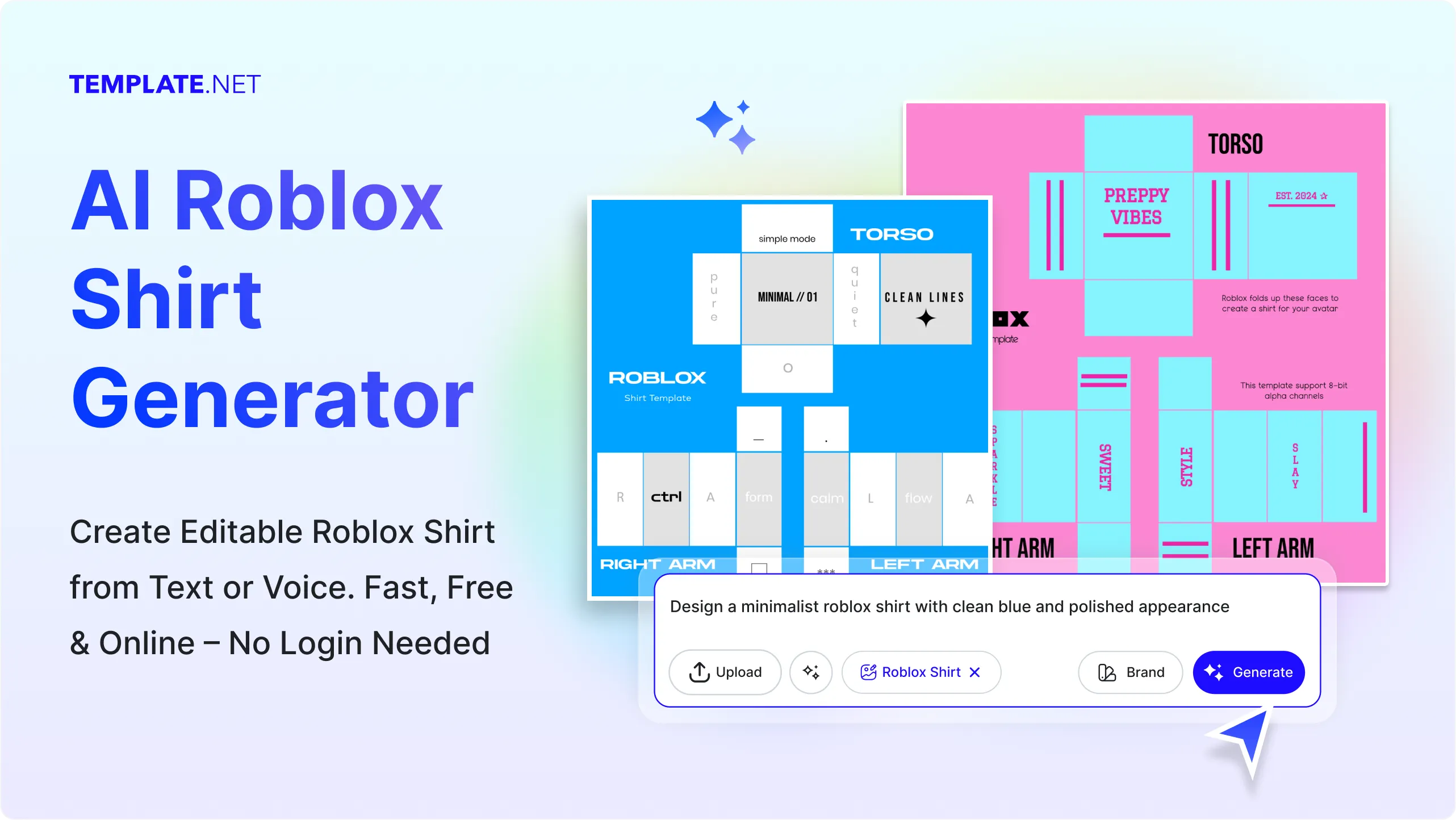 Free AI Roblox Shirt Generator, Free Roblox Shirt Maker Online